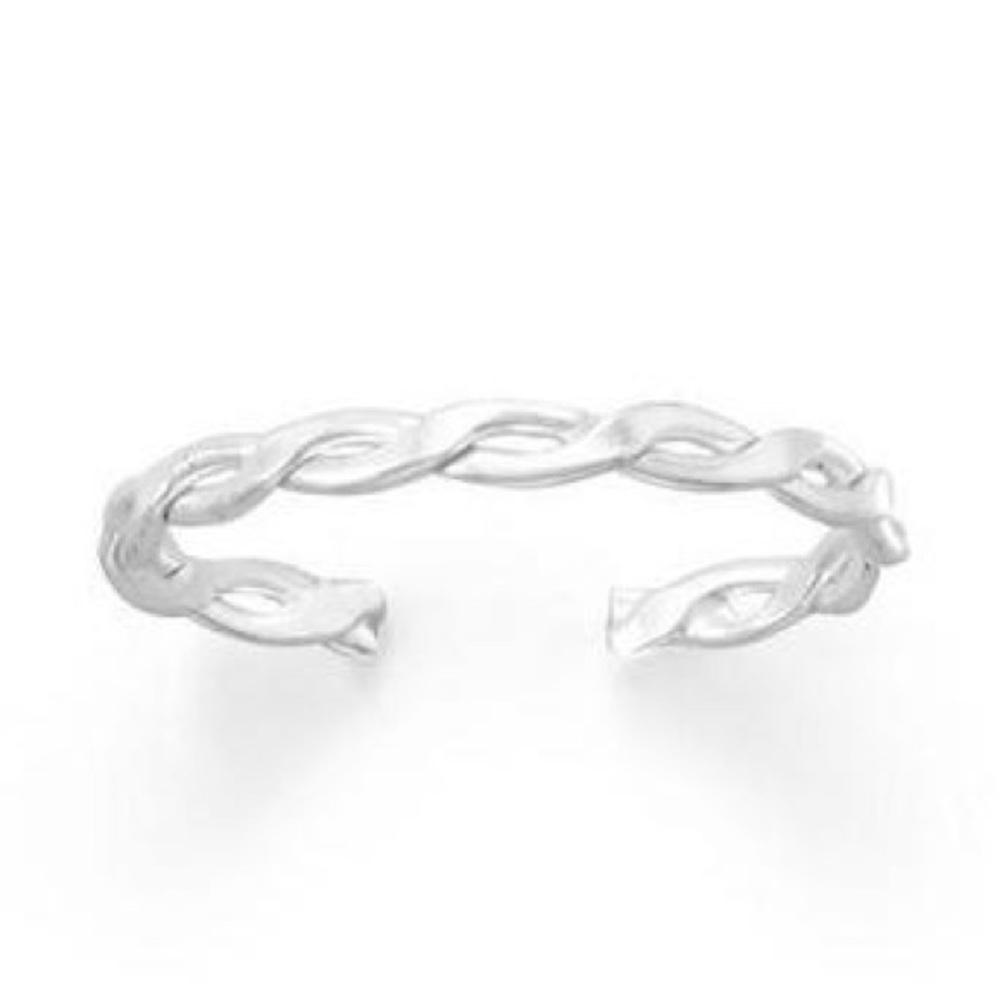 ✨ Do the Twist Toe Ring